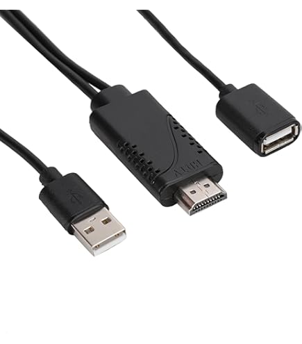 Amazon.co.jp: Jauarta 2イン1 1080P USBメス→HDMIオス HDTV